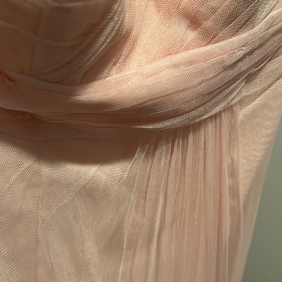 028 Bill Levcoff Bridesmaid Blush Pink formal prom - Picture 4 of 10